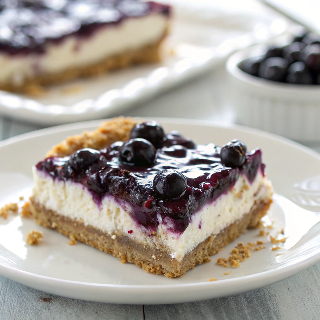 Home 4 Best Blueberry Cheesecake Crumb Recipe | Easy No Bake Dessert